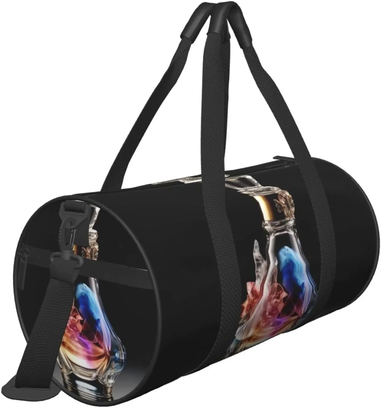 Gym Bags Small Perfume Bottle Duffel Bag Overnight Bag with Shoe Compartment Carryon Bag for Men Women