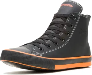 Harley-Davidson Men's Nathan Leather Motorcycle Casual Sneaker Vulcanized