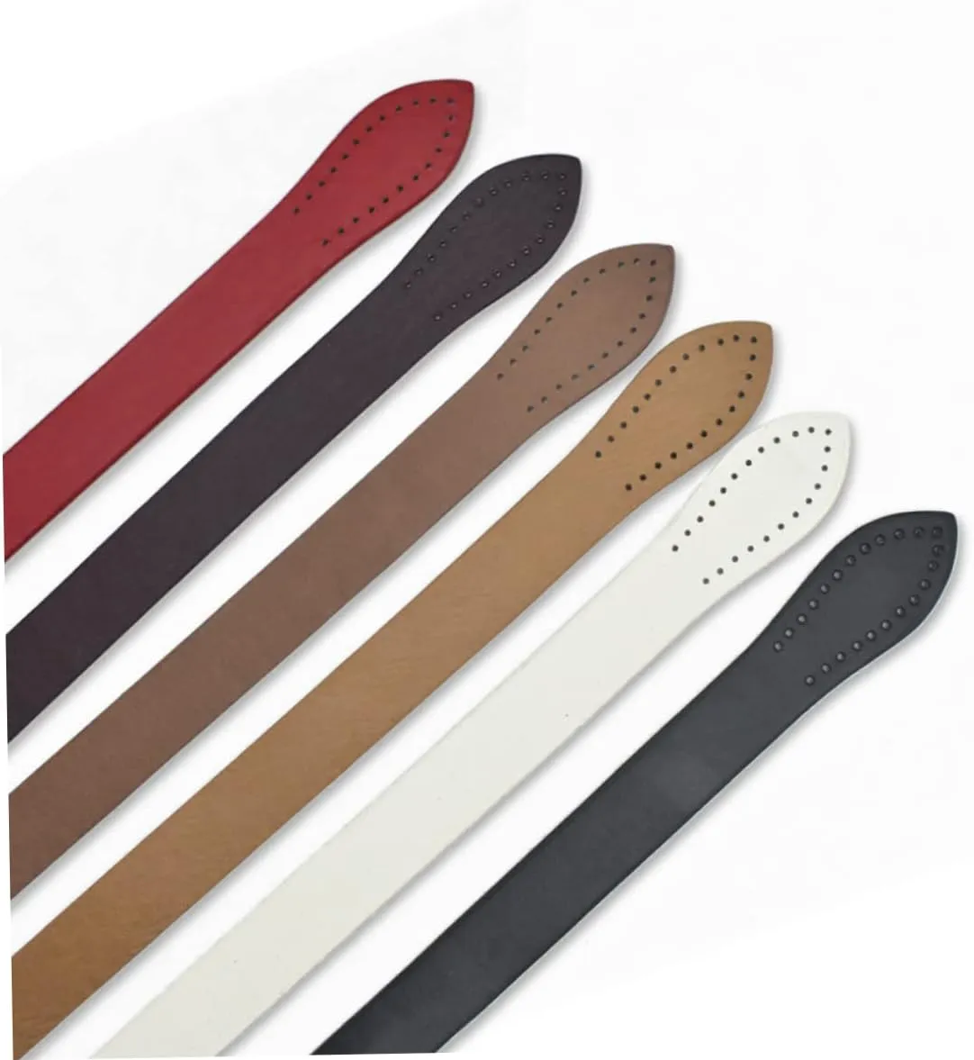 HAWILLOSCH 2pcs Women's Tote Bag Straps Fashion Pu Leather Bag Handle Replacing Tote Bag Belt for Women