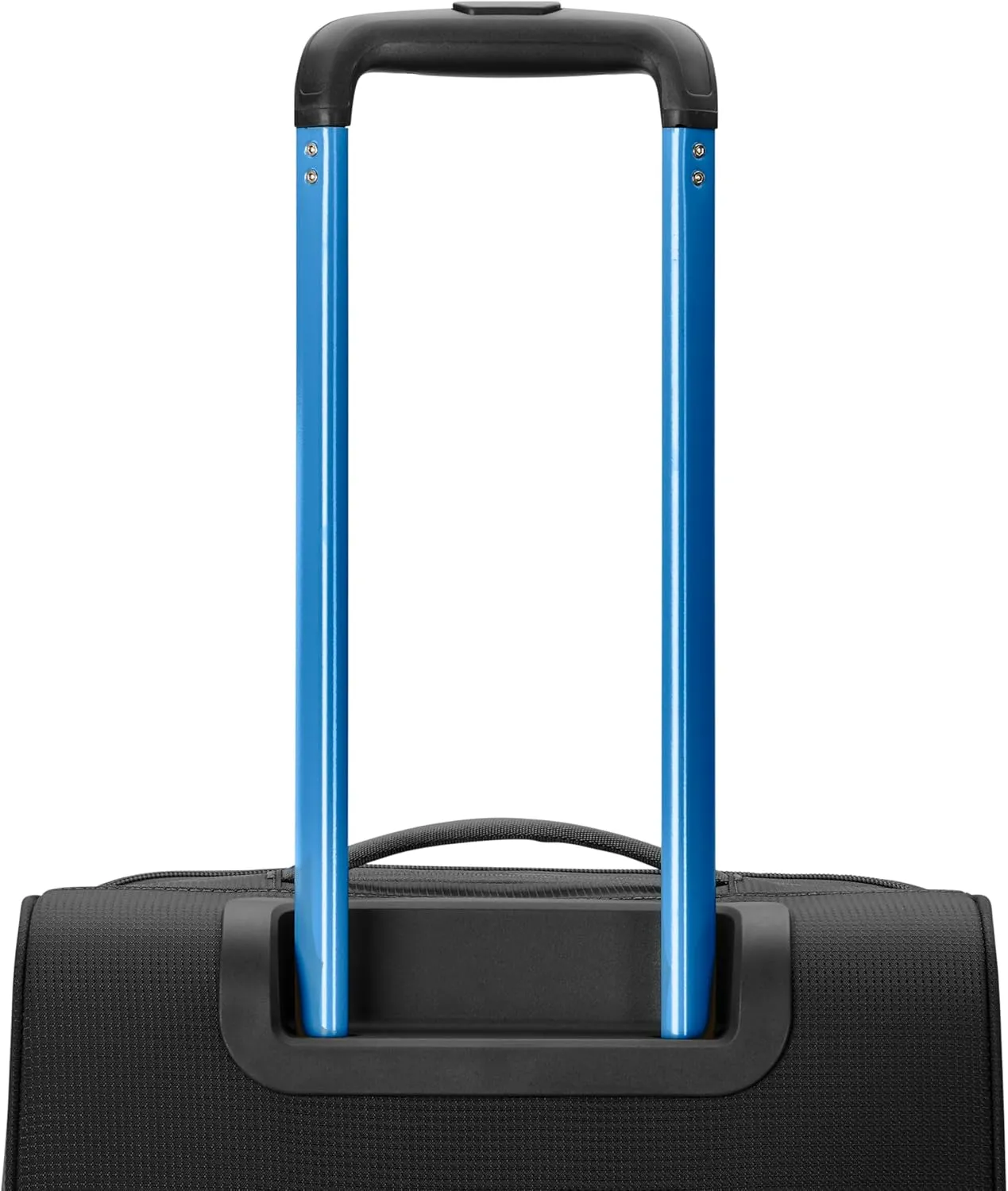 High Sierra Hi-Life 28-Inch Medium Wheeled Duffle - Features Smooth Rolling Wheels, WetPak Pockets, Stack-It Strap, Adjustable Handle, Fleece Pocket, Padded Laptop Sleeve, Expandable - Black/Blue