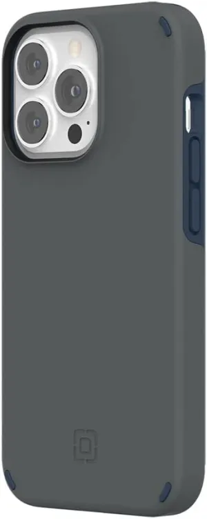Incipio Duo Case for iPhone 13 Pro (6.1") – Magsafe & Wireless Charging Compatible, Slim Dual-Layer Protective Case with 12ft Drop Protection, Shock-Absorbing, Scratch-Resistant Cover - Gray
