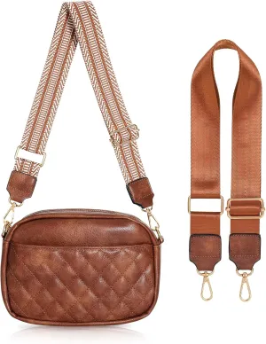 JASGOOD Crossbody Bags for Women, Leather Shoulder Purse and Handbags with Adjustable Strap