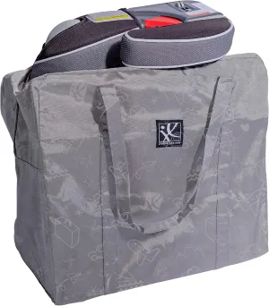 J.L. Childress Go-Go Travel Bag for Backless Booster Seats and Compact Strollers - Fits gb Pockit and BabyZen Yoyo - Booster Seat Travel Bag - Deluxe