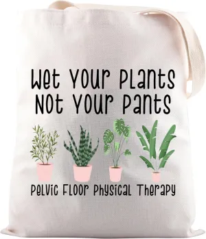 JNIAP Funny Pelvic PT Gift Pelvic Floor Physical Therapist Tote Bag Pelvic Health Gift