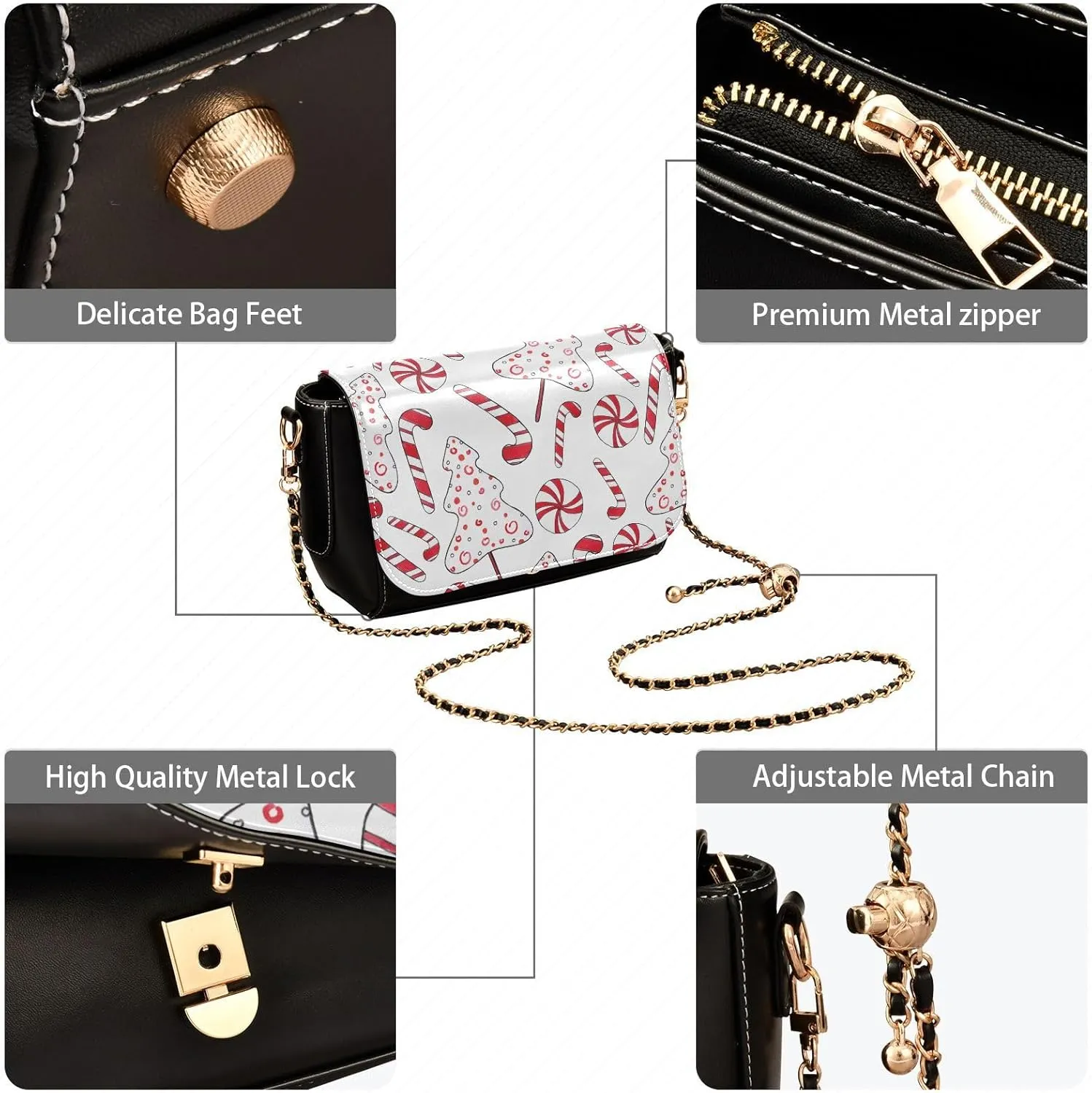Joko Ivery Crossbody Bags for Women Leather Purse Shoulder Bag Handbag for Daily