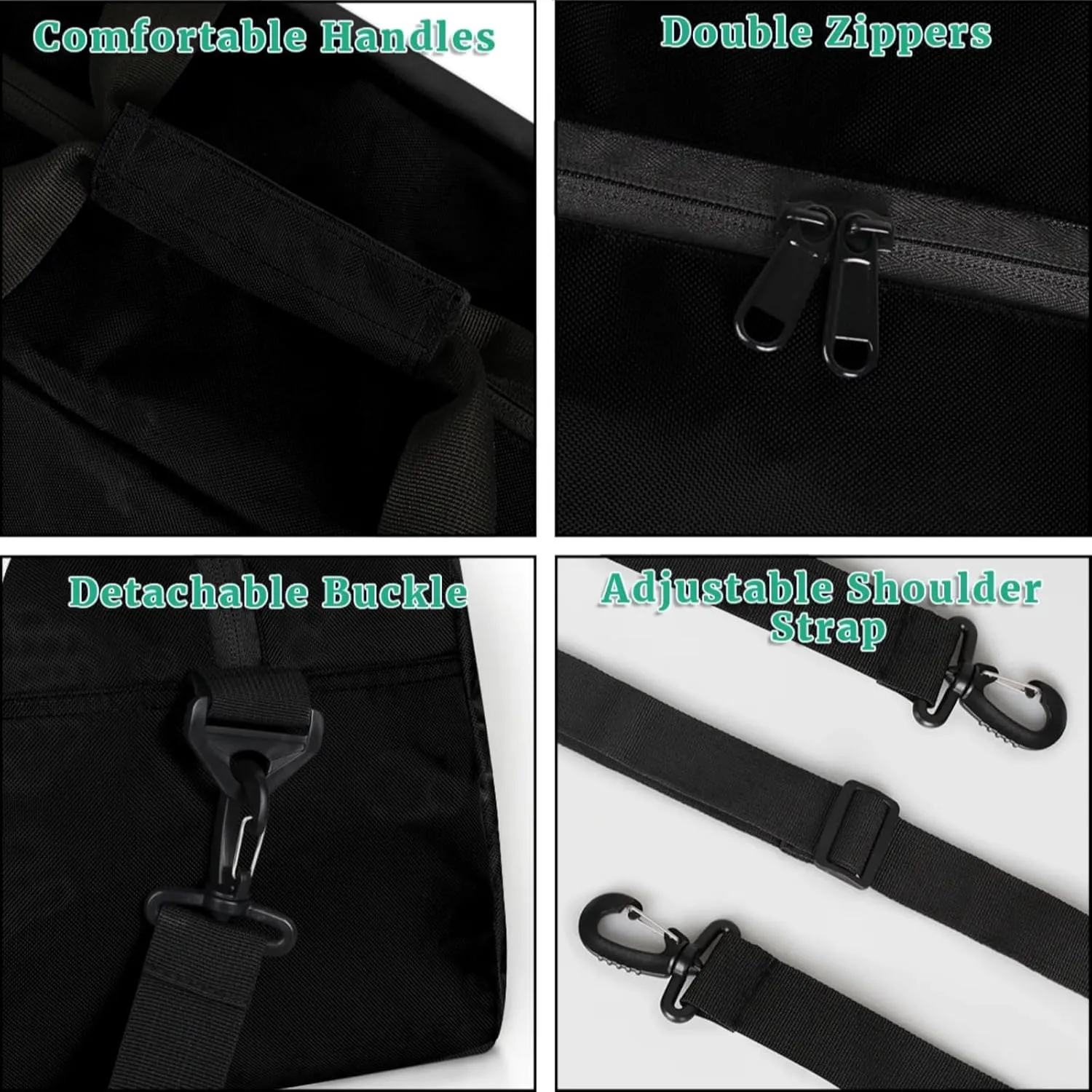Kids-Duffel-Bag Small Dance-Bag for Girls Custom Gymnastics Bag for Boys Girls Kids Black