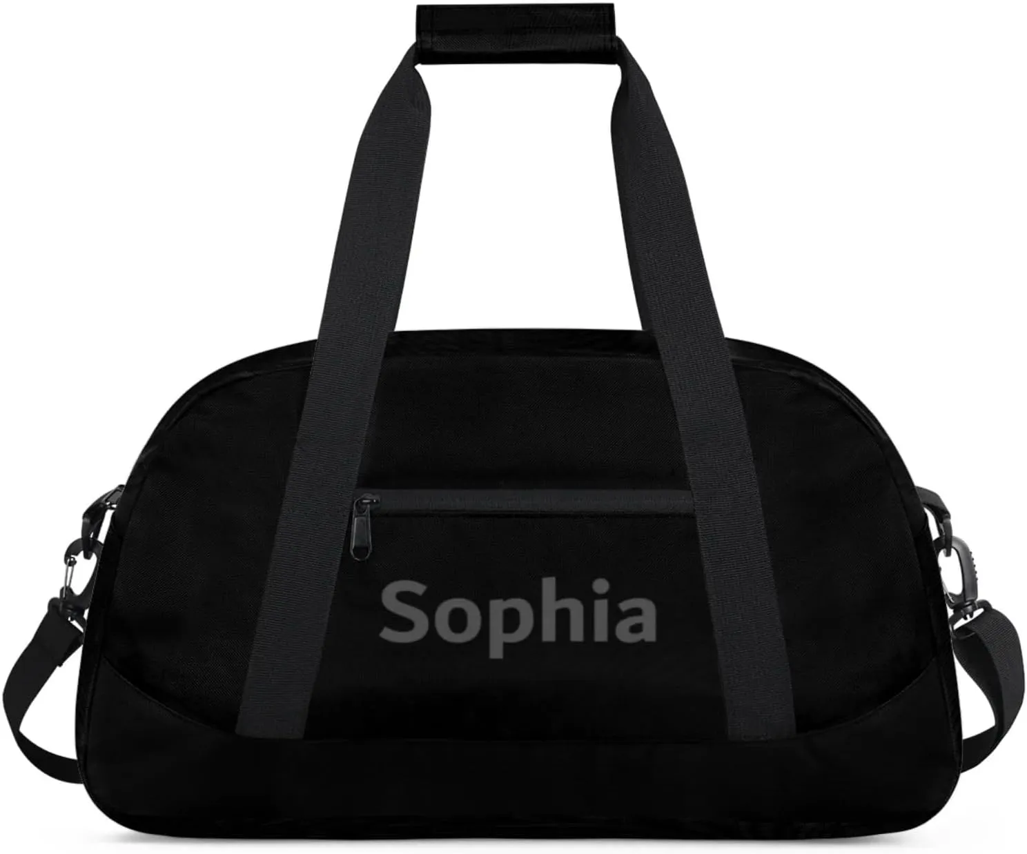 Kids-Duffel-Bag Small Dance-Bag for Girls Custom Gymnastics Bag for Boys Girls Kids Black
