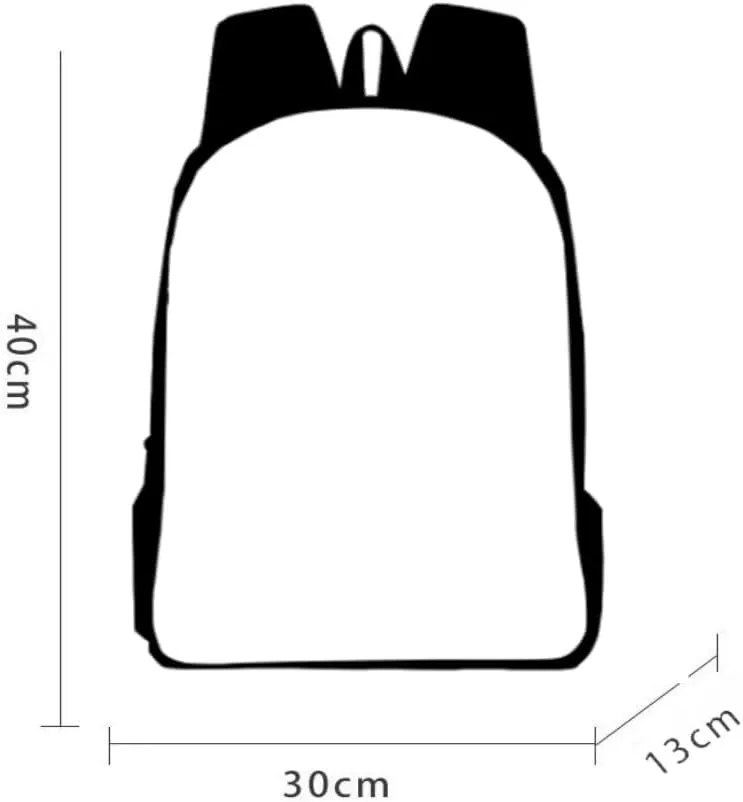 Kotaro Lives Alone backpack Denim bag Unisex Oxford Cloth Travel Bag Casual Stylish Shoulder Bags (WP07734X07,One size)