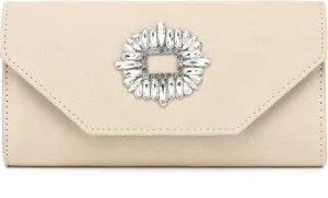 Labair Clutch Purses for Women Evening Wedding Party Cocktail Prom Suede Handbag Crossbody Shoulder Bag