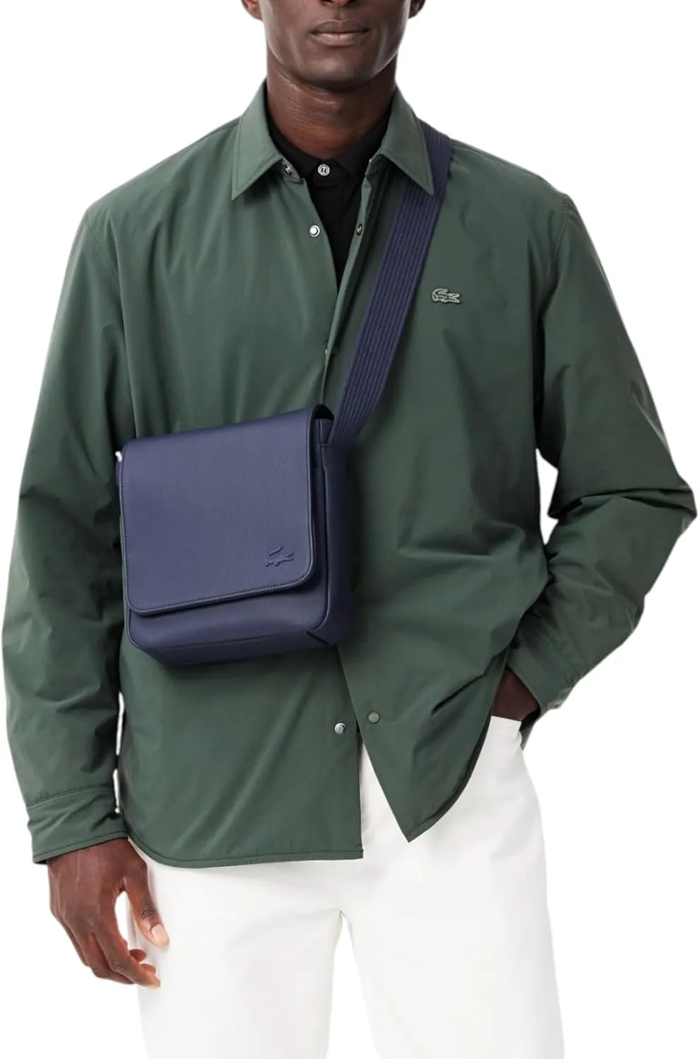 Lacoste Classic Flap Crossover Bag