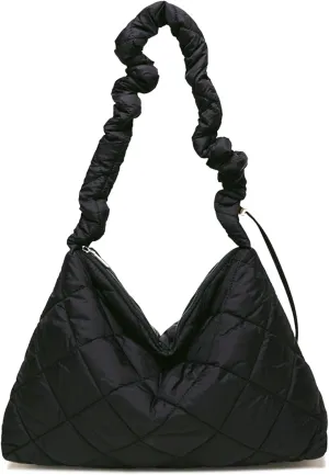 Large Capacity Quilted Purse Puffer Tote Bag Puffy Tote Bag Crossbody Bag Quilted Tote Bag Puffer Bag Shoulder Bag