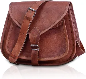 Leather Crossbody Bag for women purse tote ladies bags satchel travel tote shoulder bag