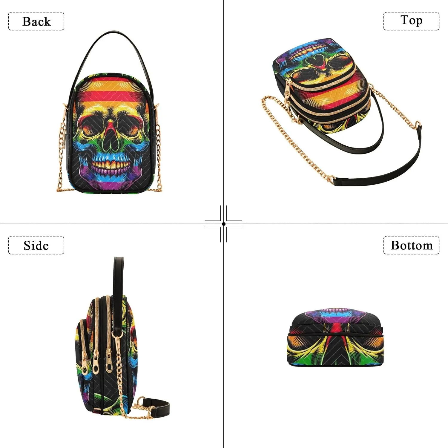 LGBT Pride Crossbody Bags Cell Phone Bag for Women
