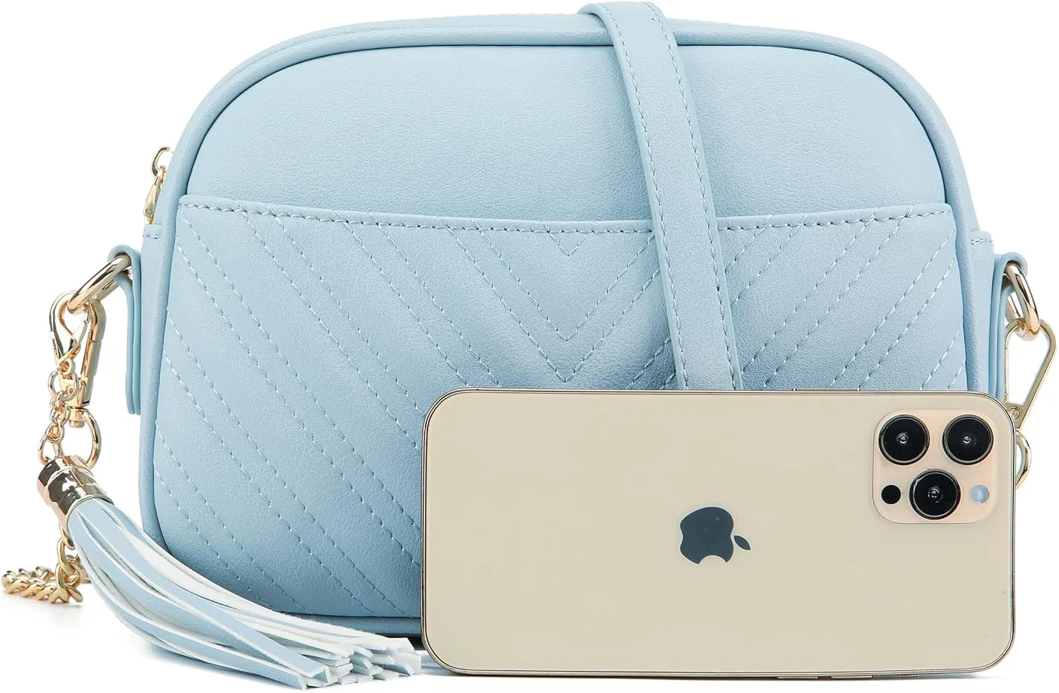 lola mae Quilted Crossbody Bag, Trendy Design Shoulder Purse