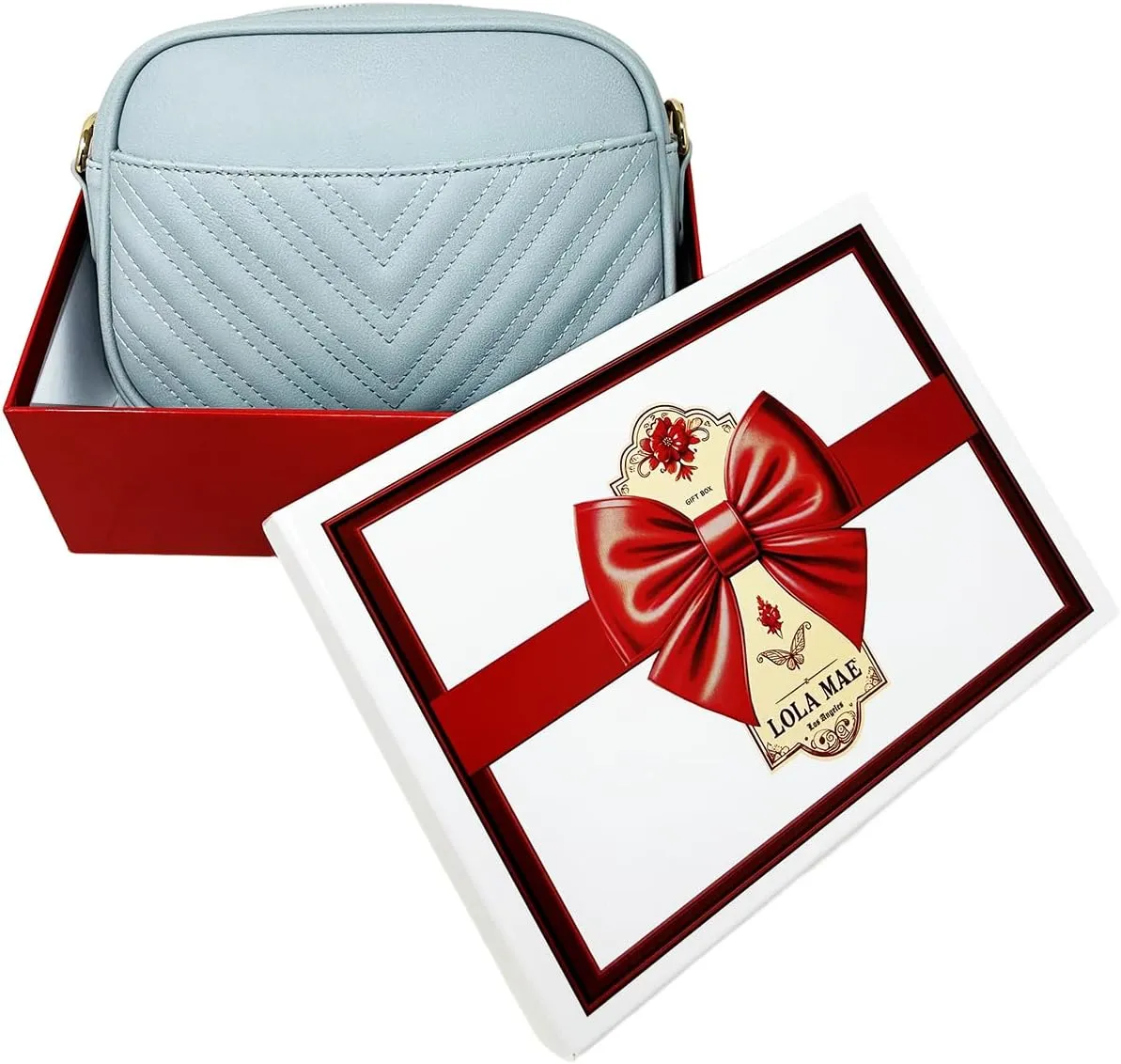 lola mae Quilted Crossbody Bag, Trendy Design Shoulder Purse