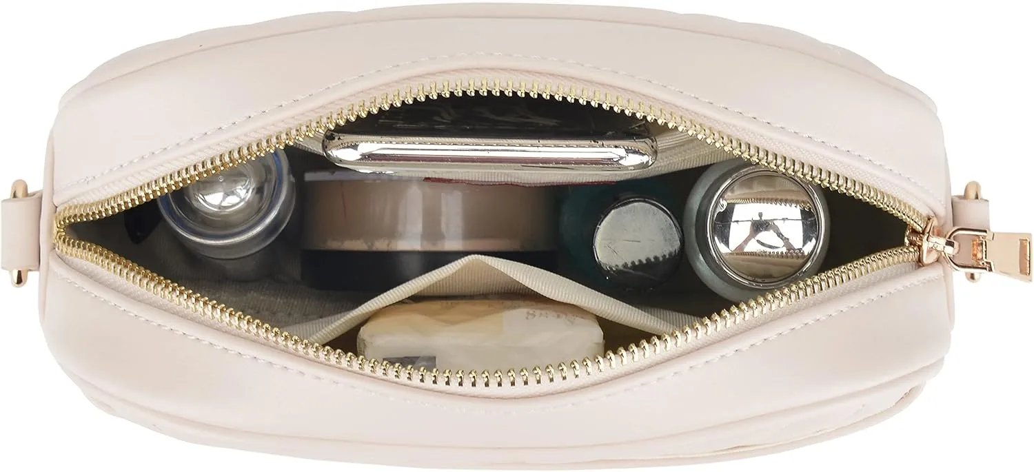 lola mae Quilted Crossbody Bag, Trendy Design Shoulder Purse