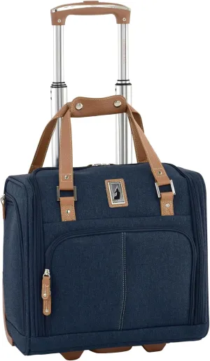 London Fog Wallington Denim 15" Under The Seat Bag