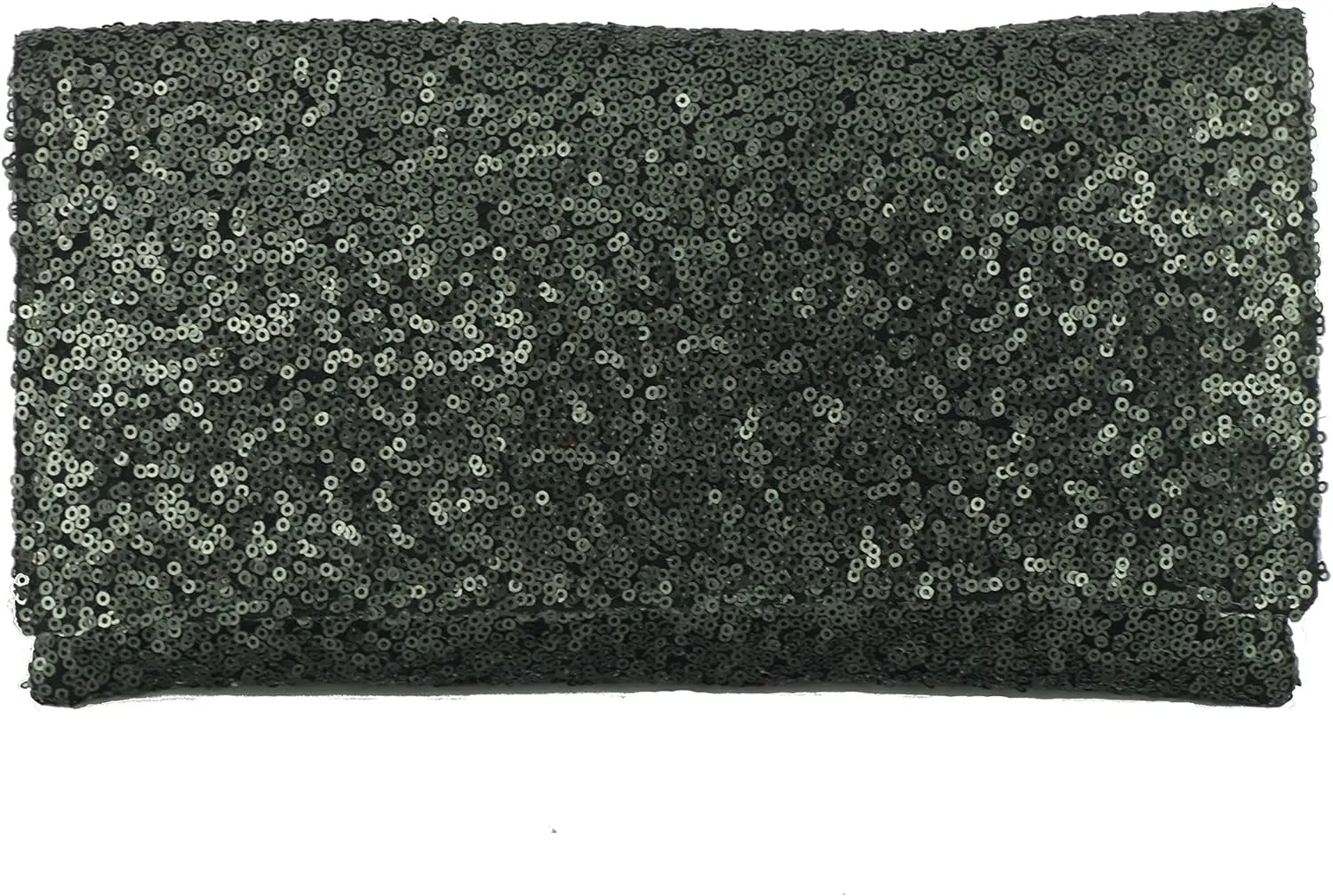 LONI Womens Sparkly Sequin Party Evening Clutch Shoulder Bag