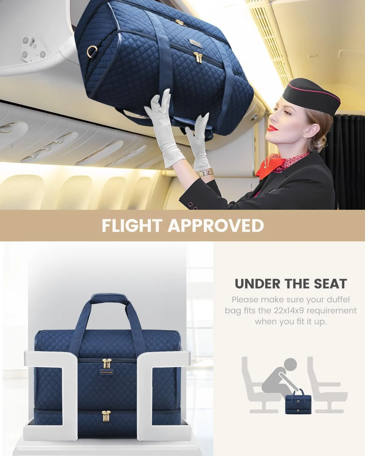 LOVEVOOK Large Travel Duffle Bag, Weekender Bags for Women With Shoe Compartment, Overnight Hospital Bag For Women Labor Delivery, Carry on Bag Personal Item Travel Bag, Yoga Gym Duffel Bag