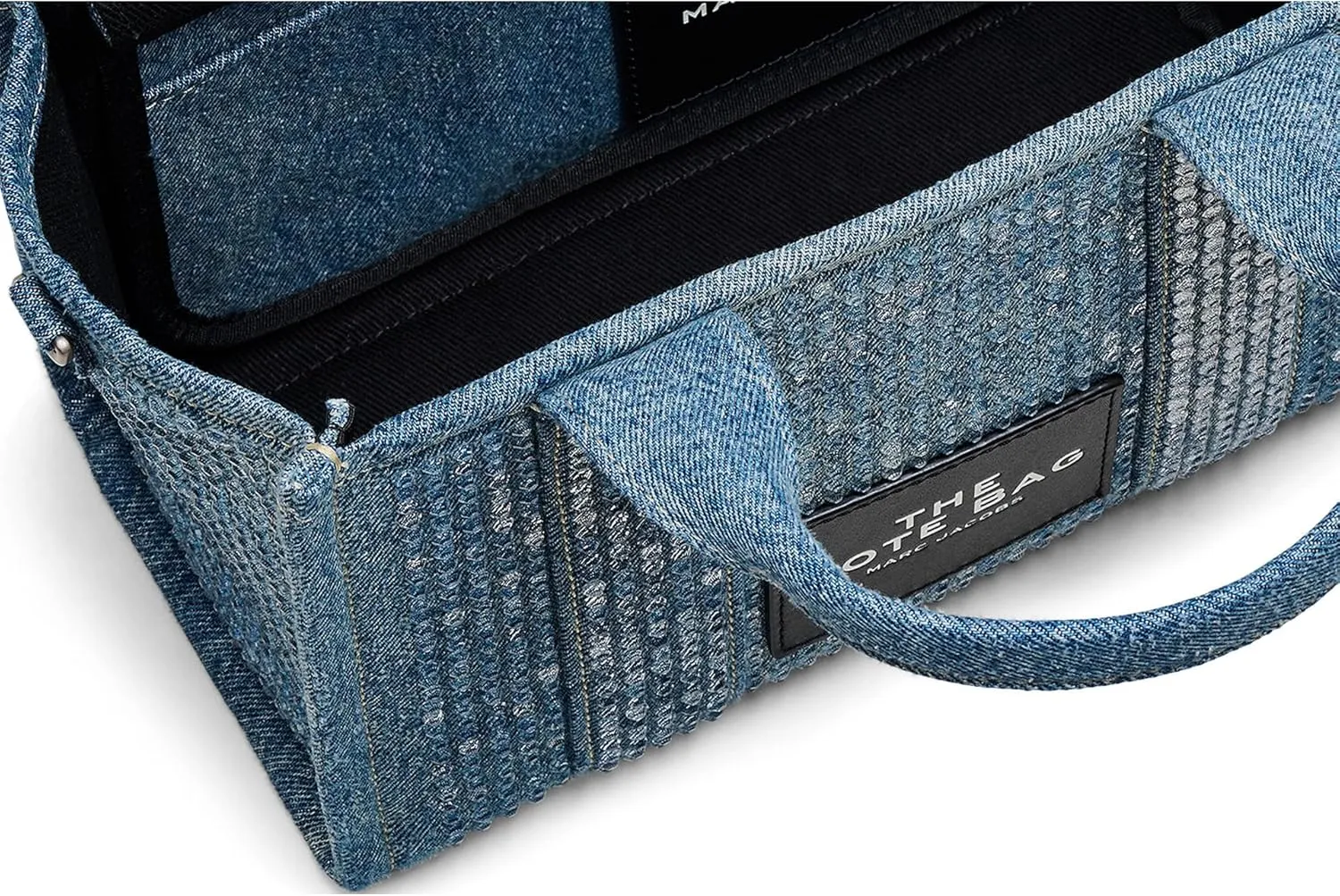 Marc Jacobs The Crystal Denim Small Tote Bag