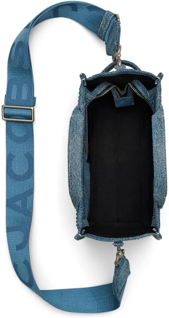 Marc Jacobs The Crystal Denim Small Tote Bag