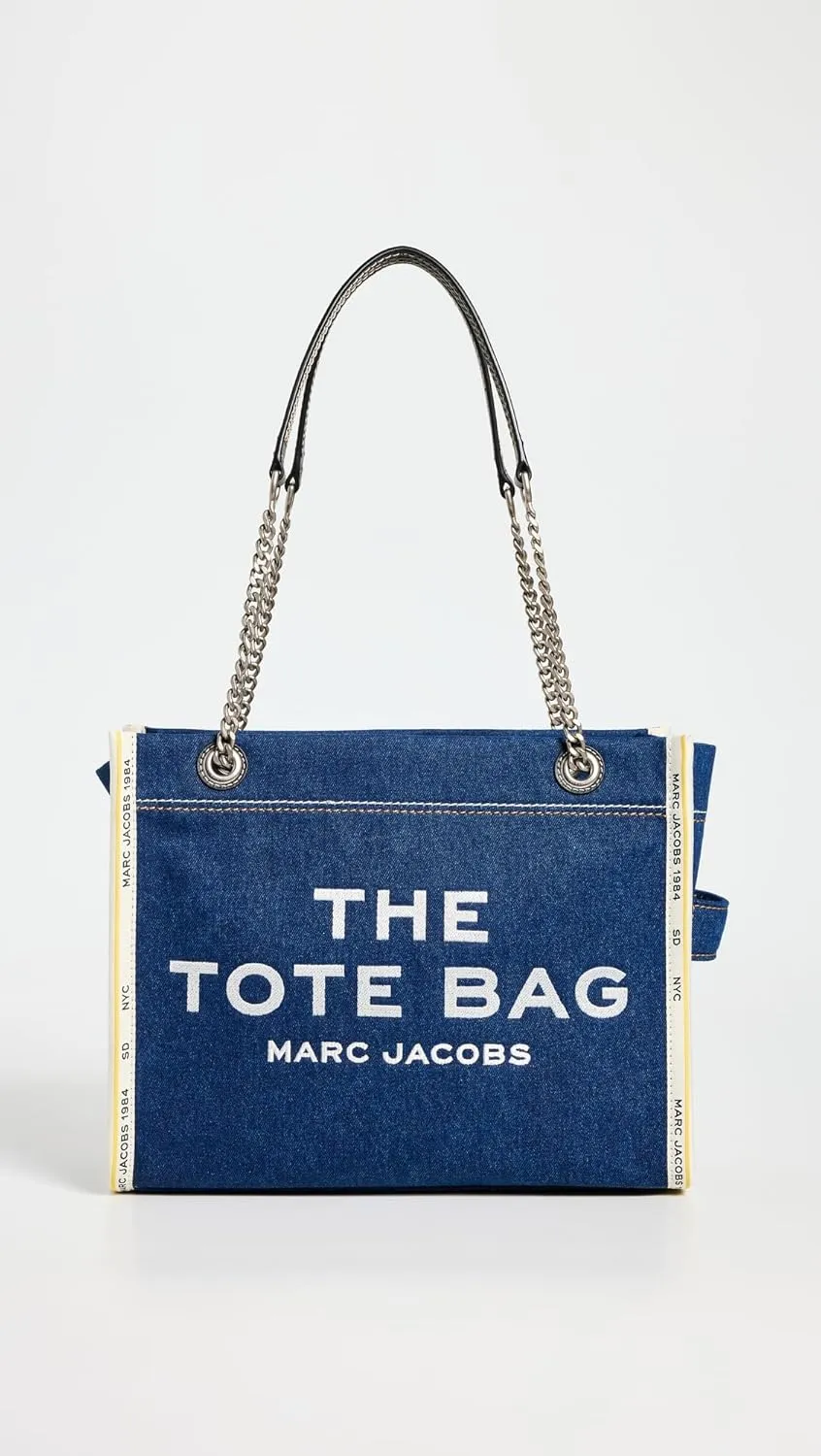 Marc Jacobs The Denim Chain Medium Tote Bag