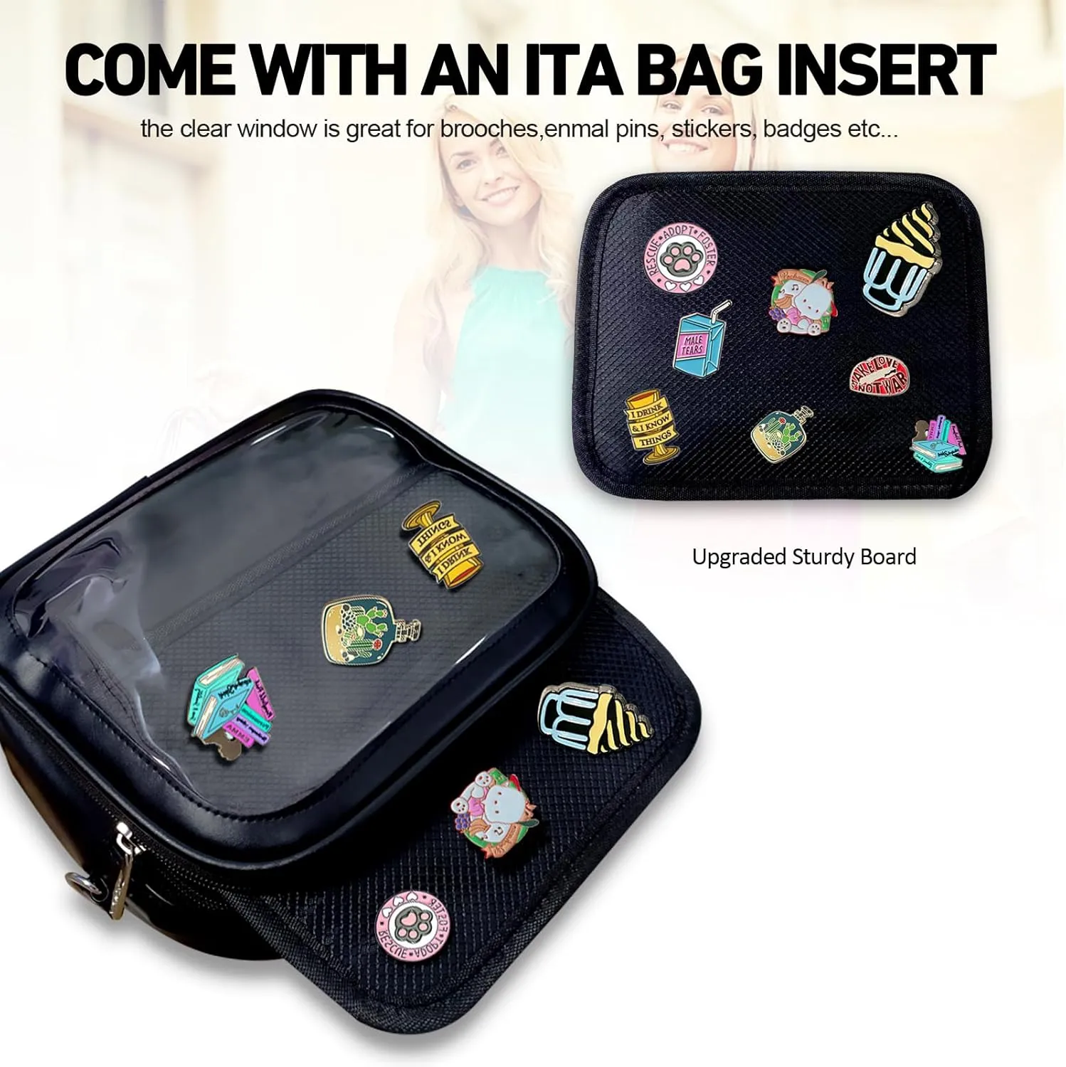 Messenger Bag for Teen Women Girls Kids Casual Travel Clear Crossbody Bag Men Small Ita Bag Trendy Handbags