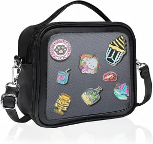 Messenger Bag for Teen Women Girls Kids Casual Travel Clear Crossbody Bag Men Small Ita Bag Trendy Handbags