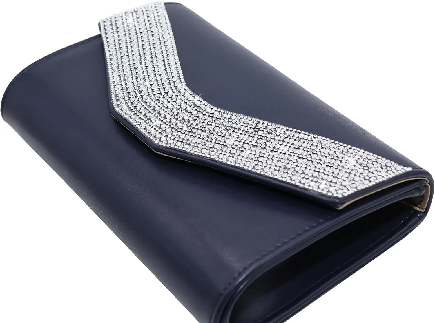Milisente Evening Bag for Women, Suede Envelope Evening Purses Crossbody Shoulder Clutch Bag