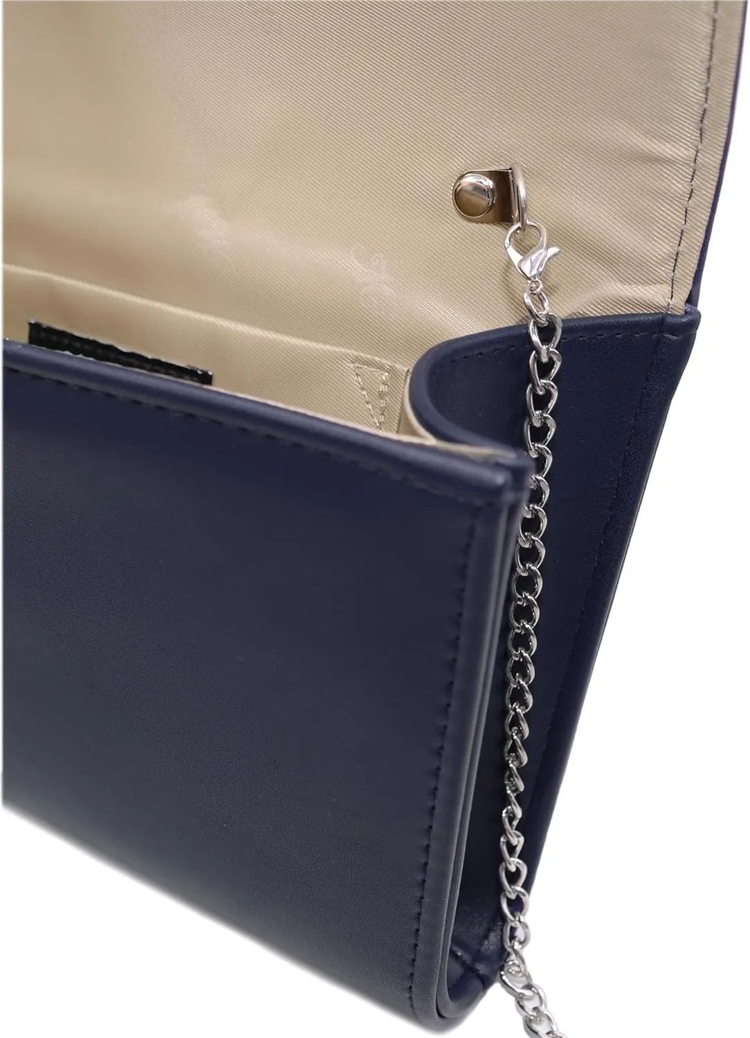 Milisente Evening Bag for Women, Suede Envelope Evening Purses Crossbody Shoulder Clutch Bag