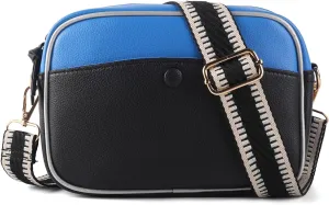Mini Crossbody Bags for Women Trendy Vegan Leather Purses Small Shoulder Handbags with Adjustable Wide Strap