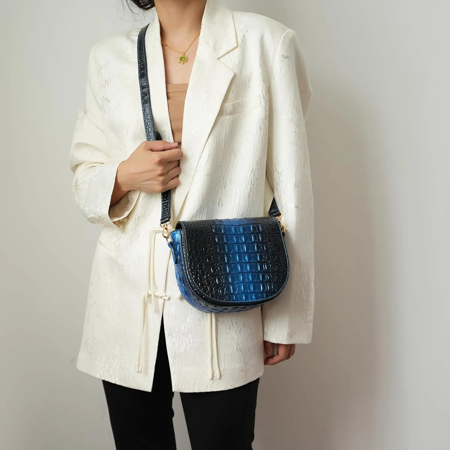 MKF Collection Shoulder Bag for Women, Vegan Leather Crossbody Handbag Purse