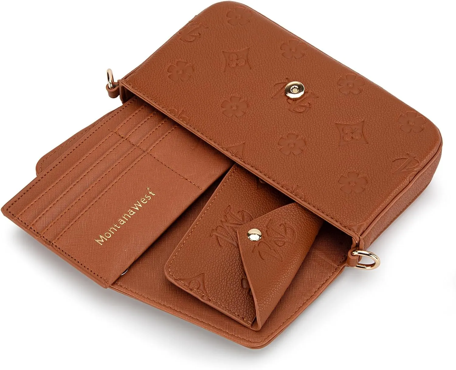 Montana West 3PCS Crossbody Purse and Wallet Set for Women with Adjustable Strap