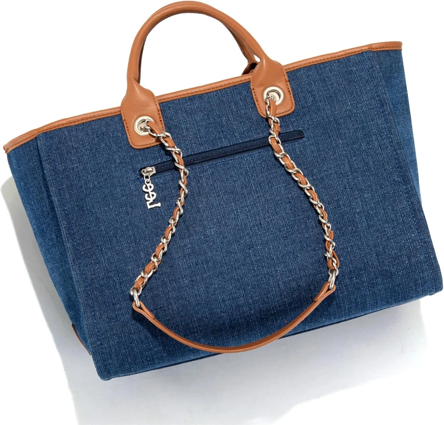 Montana West x Lee Tote Bag for Woman Denim Handbag Crossbody Shoulder Bag with Strap