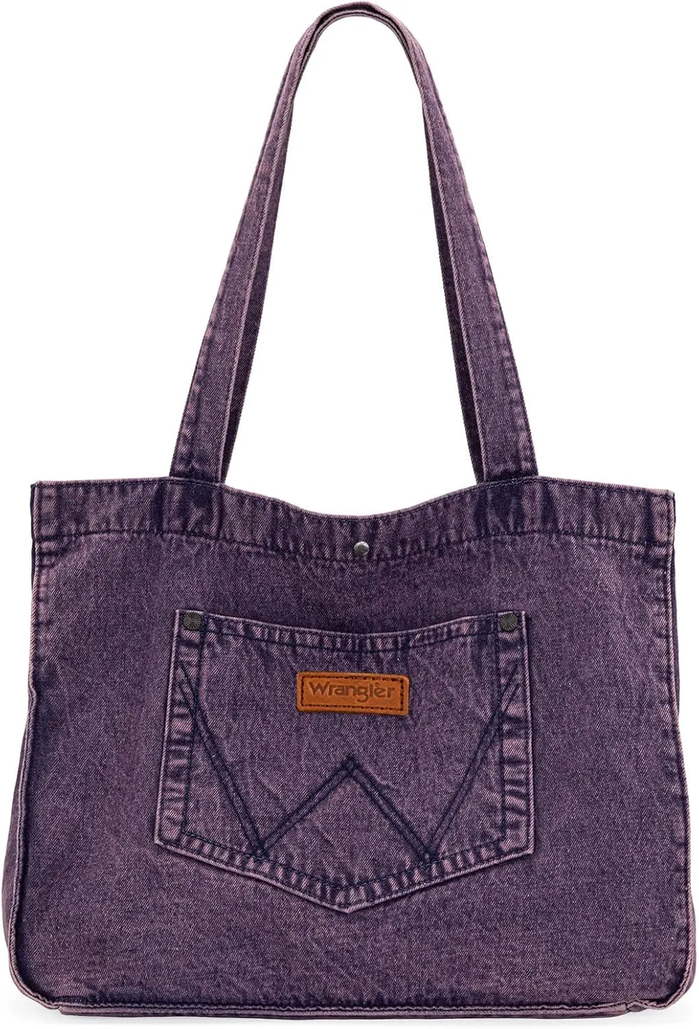 Montana West x Wrangler Tote Bag for Women Large Denim Purses for Work Travel
