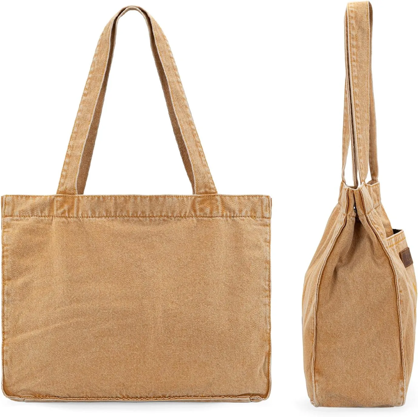 Montana West x Wrangler Tote Bag for Women Large Denim Purses for Work Travel