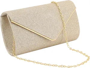 Naimo Women's Sequin Evening Purse Wedding Party Clutch Bag