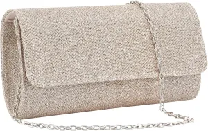 Naimo Women's Sequin Evening Purse Wedding Party Clutch Bag