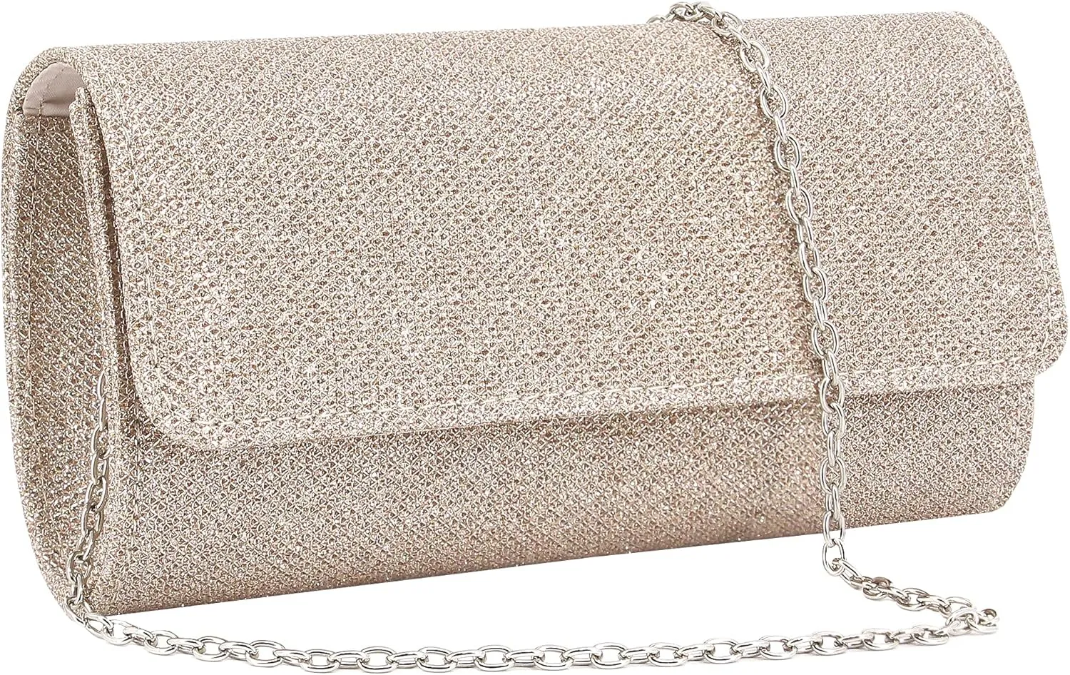 Naimo Women's Sequin Evening Purse Wedding Party Clutch Bag