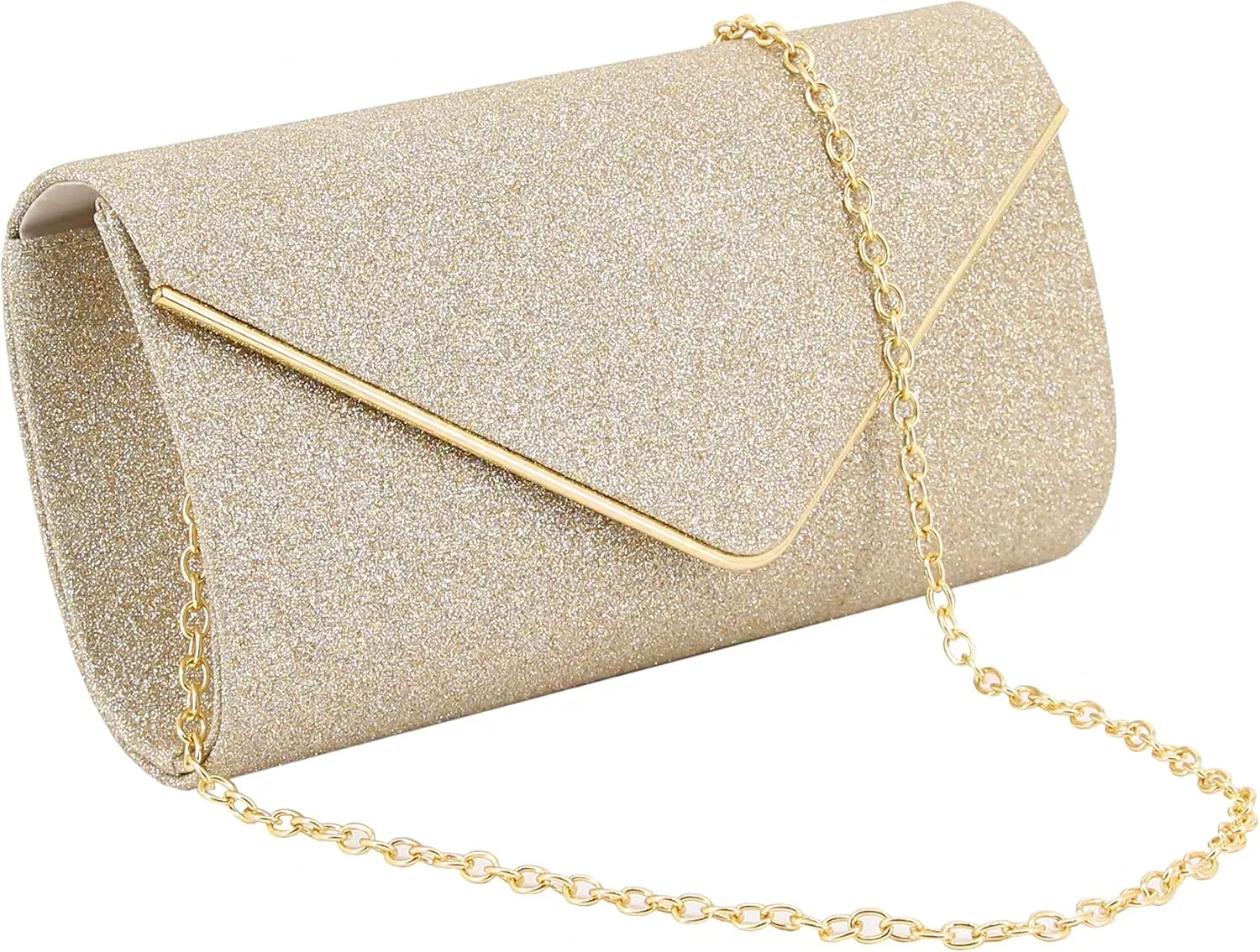 Naimo Women's Sequin Evening Purse Wedding Party Clutch Bag