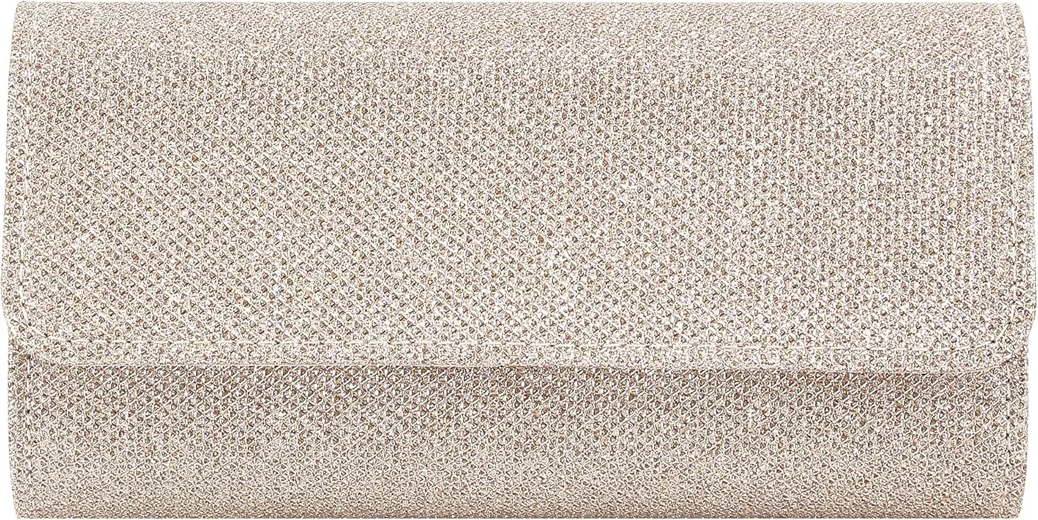 Naimo Women's Sequin Evening Purse Wedding Party Clutch Bag
