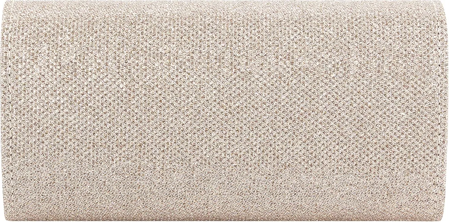 Naimo Women's Sequin Evening Purse Wedding Party Clutch Bag