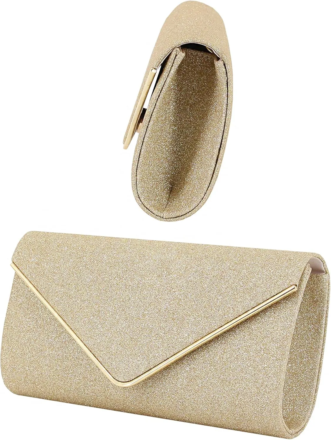 Naimo Women's Sequin Evening Purse Wedding Party Clutch Bag
