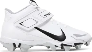 Nike Force Trout 8 Keystone Men's Baseball Cleats 'White Black' (CZ5911-100) Size 11.5 US