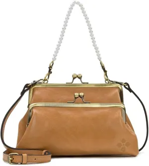 Nora Double Frame Crossbody - Vintage Distressed Leather