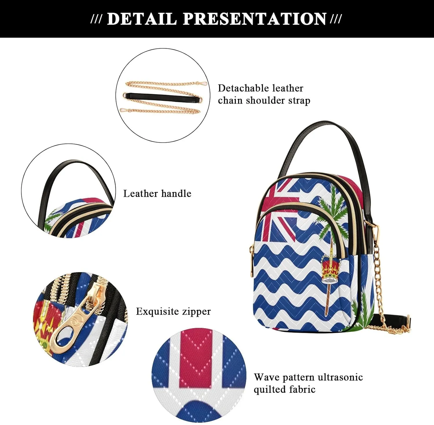 ODAWA Madagascar Flag Women Crossbody Bags Shoulder Bag for Women Crossbody Women Crossbody Bags Small