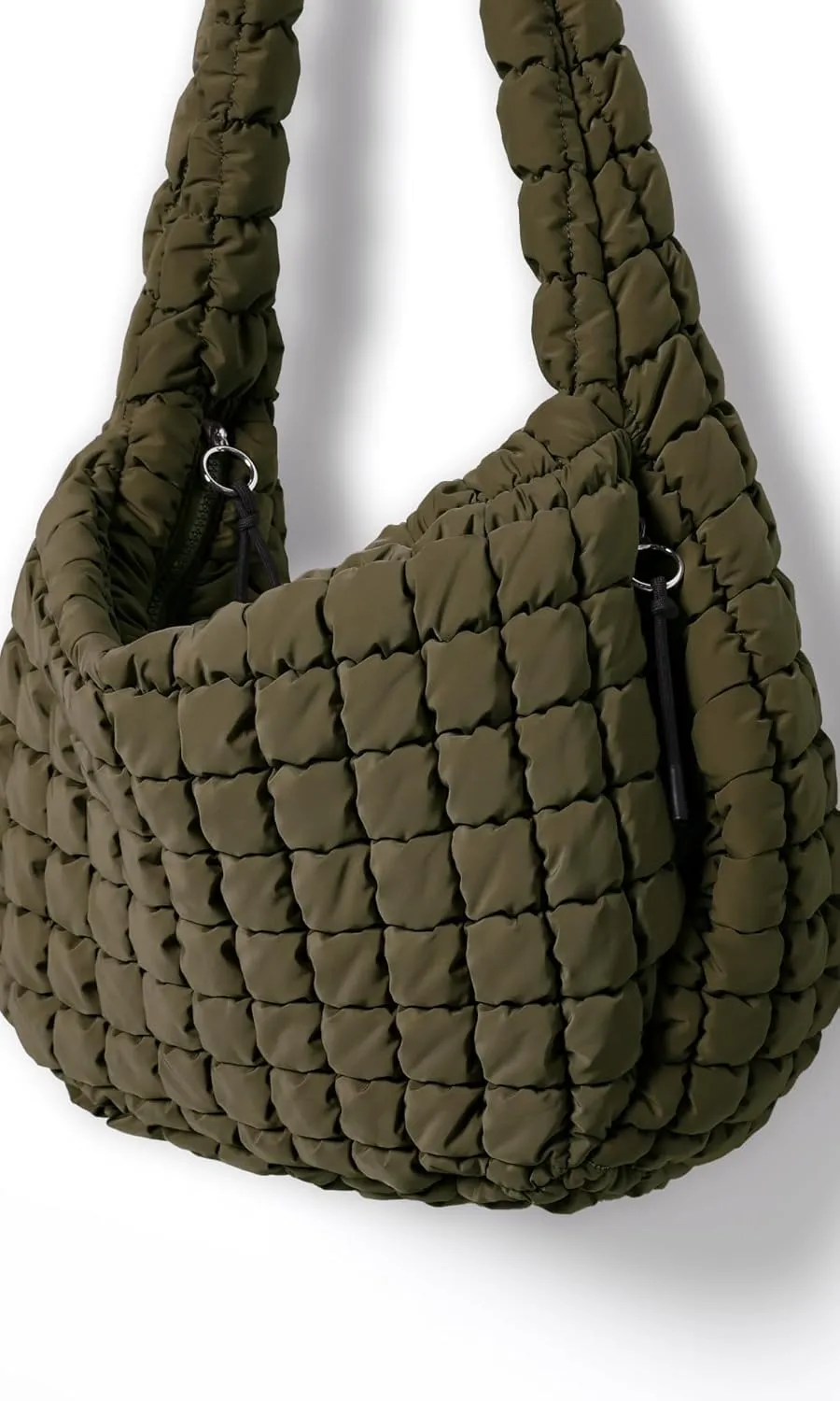 ODODOS Quilted Carryall Tote Bag for Women Crossbody Large Hobo Lightweight Padding Shoulder Bag