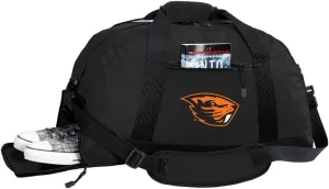 Oregon State University Duffel Bag - OSU Beavers Gym Bags w/SHOE POCKET