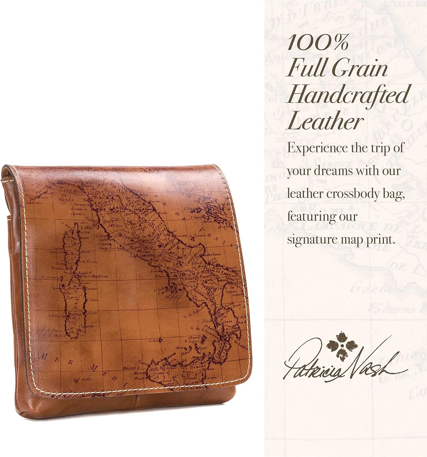 Patricia Nash Granada Leather Crossbody Bags for Women