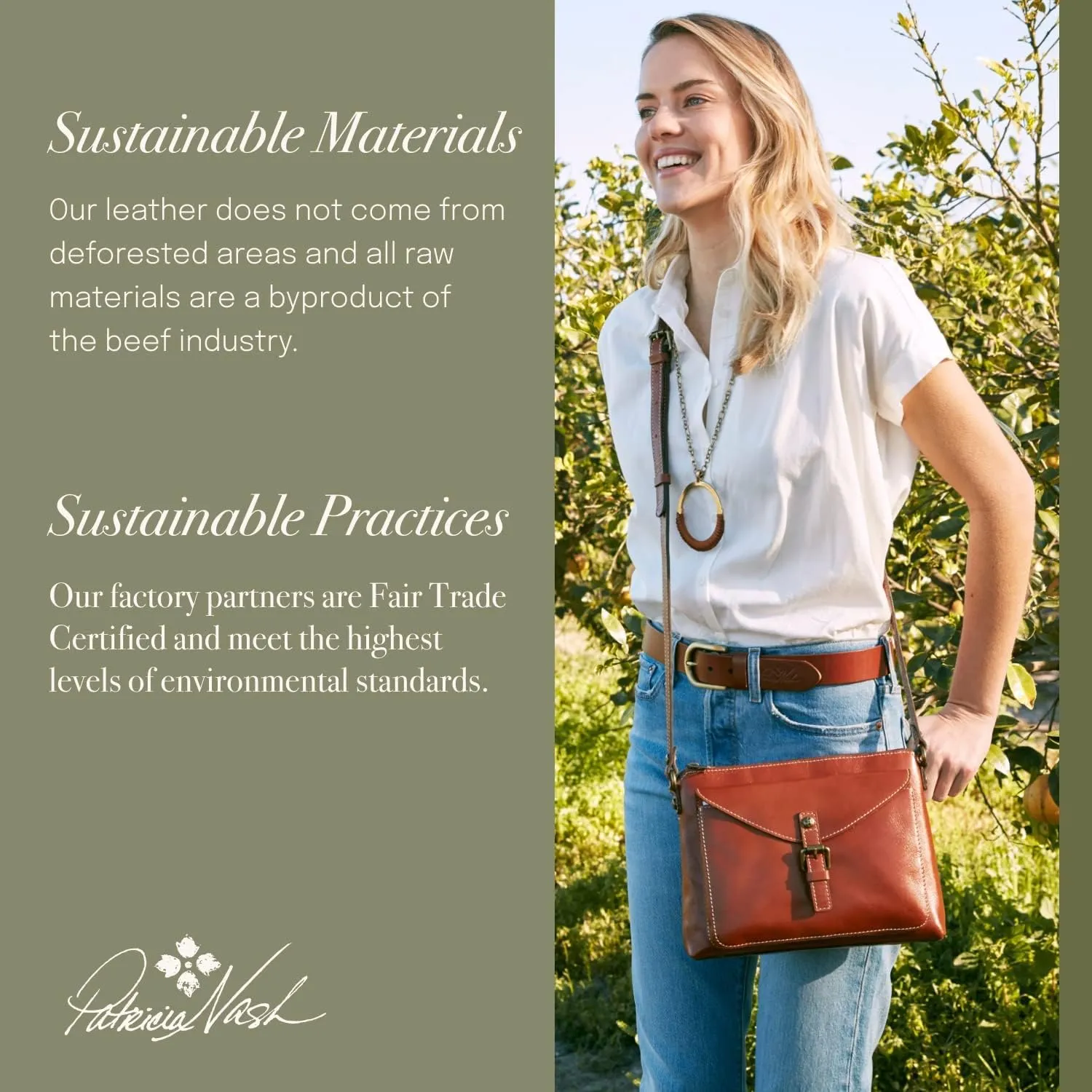 Patricia Nash Granada Leather Crossbody Bags for Women